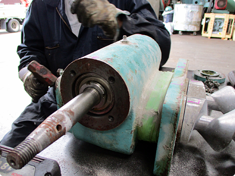 回転機器類整備