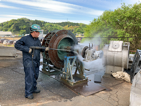 ファン分解整備工事