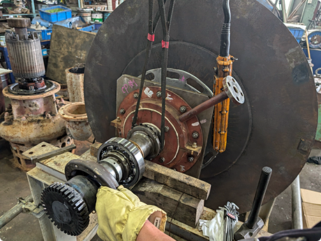 ファン分解整備工事