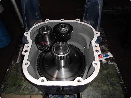 減速機分解整備工事