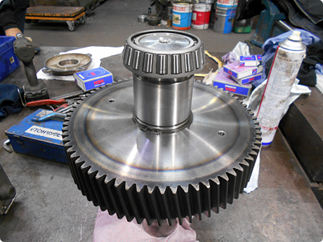 減速機分解整備工事